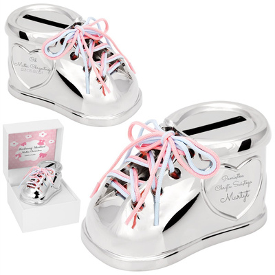 Białe z różową kokardką