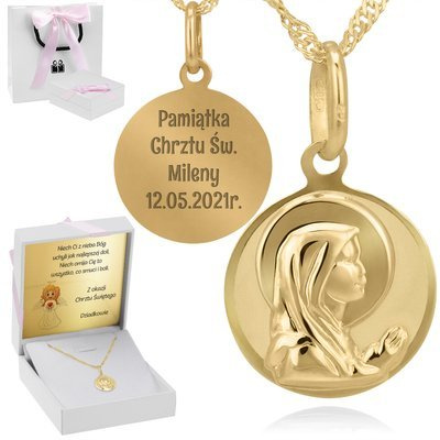 Białe z różową kokardką