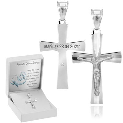 Białe z niebieską kokardką