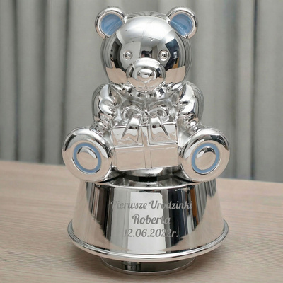 Białe pudełko / Pozytywka błękitna