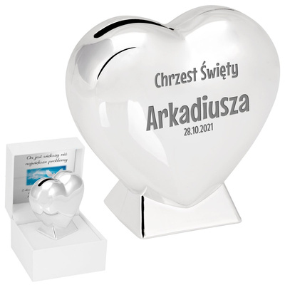 Białe z niebieską kokardką